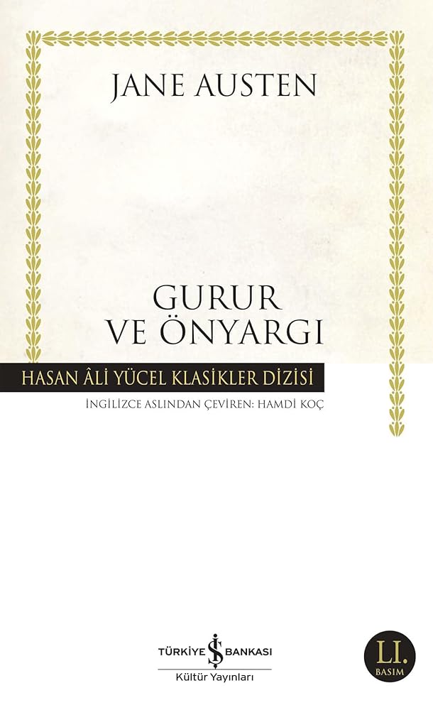 Gurur ve Onyargi-Hasan Ali Yucel Klasikleri (Turkish Edition) cover image